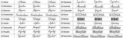 Néon prénom personnalisé LED –  Une création lumineuse unique