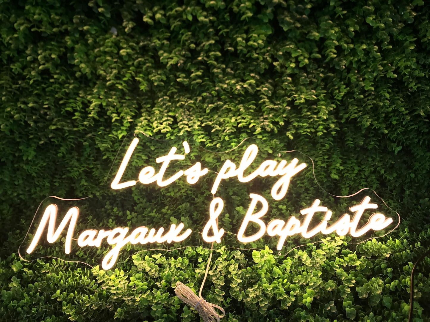 Néon personnalisé LED (sur devis) - À partir de 99€