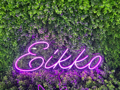 Néon prénom personnalisé LED –  Une création lumineuse unique